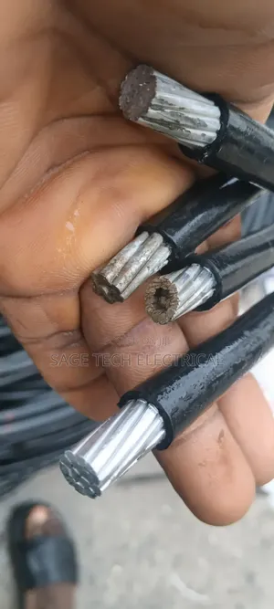 70mm 4core Recline Aluminum Cable All Black