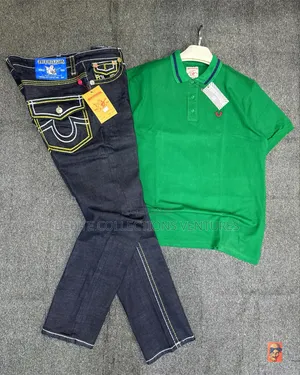 *Best Quality American Sourced True Religion Jean-Polo Combo