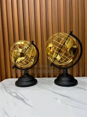 Iron World Globe - Ornaments