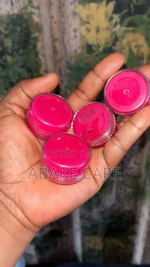 Pink Lip Balm and Scrub