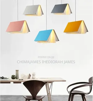 Book Pendant Lamp Led Nordic Design Lamp Replica Living Room Bedroom