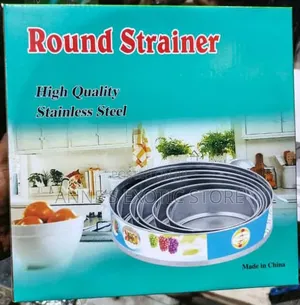 6pcs Stainless Steel Round Kitchen Strainer Set – Nesting Sieves