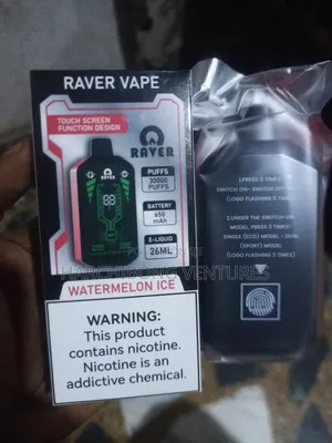 Raver Vape - 30,000 Puff Rechargeable