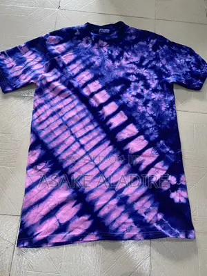 Adire Tie Dye Round Neck