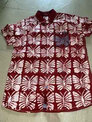 Adire Shirt Batik Design