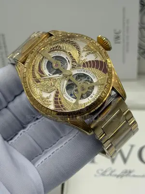 Iwc Schaffhausen Quality Luxury Men Chain Wristwatch