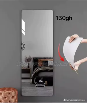 Full Body Length Acrylic Sticker Mirror