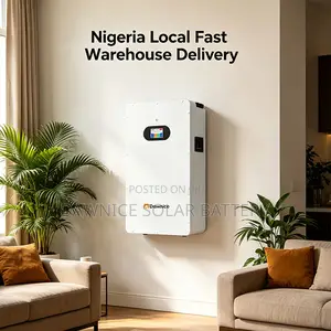 Lagos Home Off-Grid Storage 16kwh Wall-Mounted Solar Backup Battery