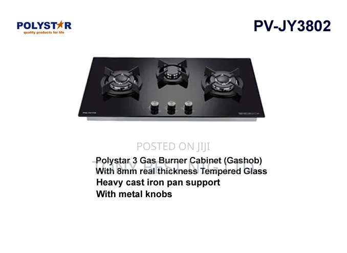 Polystar 3 Gas Burner Cabinet 8mm