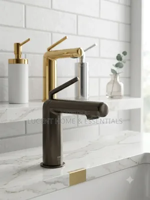 Luxury Brushed Gunmetal Grey Wash Hand Basin Mixer Tap