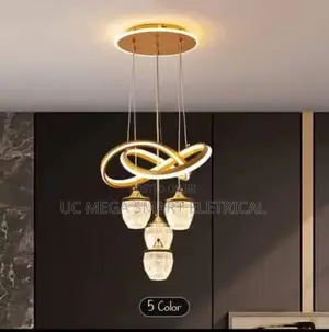 Modern Acrylic Imitation Crystal Chandelier Home Decor Dining Table