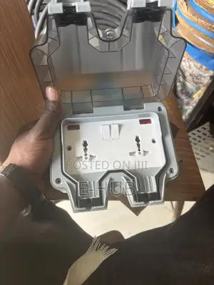 Outdoor Waterproof Double Socket