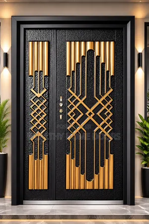 German Standard Copper Cast High Security Door - 4ft X 7ft
