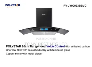 Polystar 90cm Range Hood With Voice Control