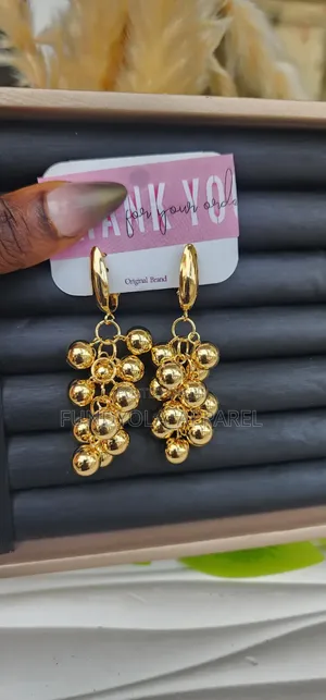 Ball Drop Clip on Earrings