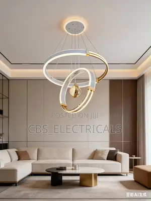 Intertwined Modern Led Chandelier