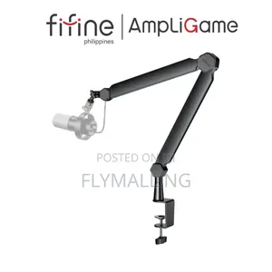 Fifine Bm66 Mic Arm Stand, Microphone Boom Arm With Desk Clamp