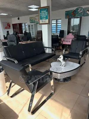 Classic 5 Seater Leather Chair