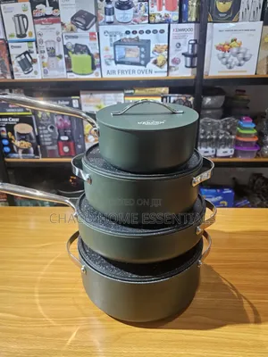 Uakeen 5-Piece Ceramic Cookware / Pot Set