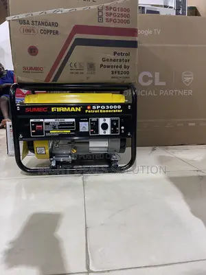 All Powerful Sumec Firman Spg3000 Petrol Generator Set