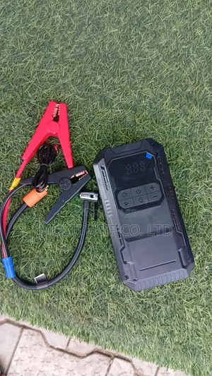 Car Jump Starter With Tyre Inflator Powerbank