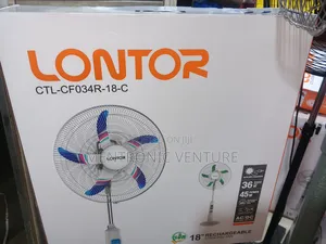 Lontor Rechargeable Fan 18in