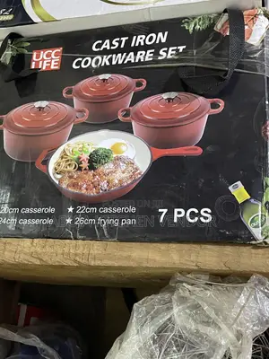 7pcs Original Die Cast Pot