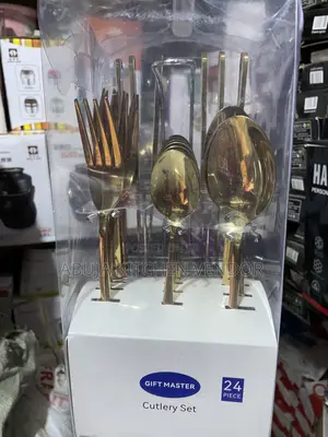 Set of Golden Spoon