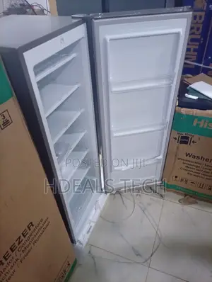 New Hisense Upright Freezer Perfect for Storing Meat, Fish, Drinks,