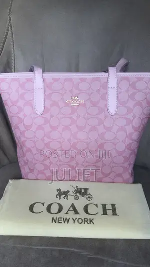 Coach Pink Tote Bag
