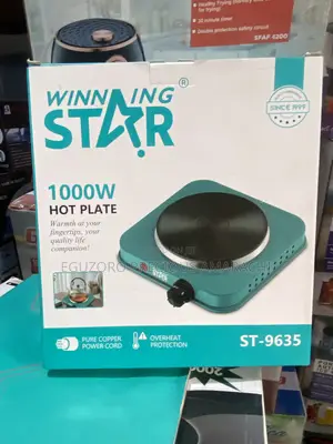 Winning Star Single Electric Hot Plate-1000w