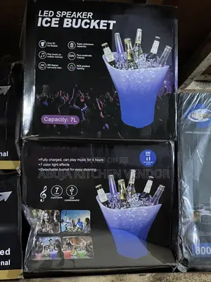Led Speaker Ice Bucket