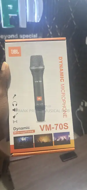 JBL Vm-70s Professional Dynamic Wired Microphone