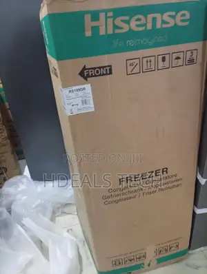 Original Hisense Standing Freezer With Stylish Design and Long Lasting