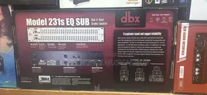 DBX 231s Eq Sub Dual 31-Band Graphic Equalizer