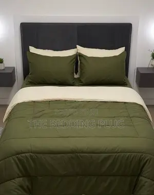 2 Shade Bedsheet, Pillowcases and Duvet Set (4x6)