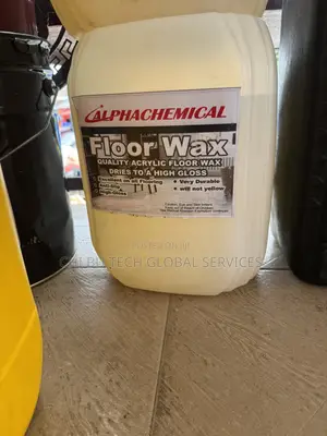 20-Liter Jug of Alphachemical Floor Wax.
