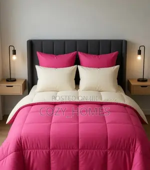 2 Face 100% Pure Polish Reversible Duvet Set With Bedsheets (6x6)