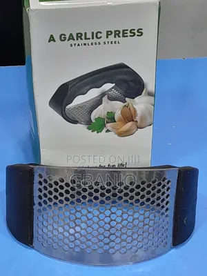 Stainless Steel Garlic Press Rocker
