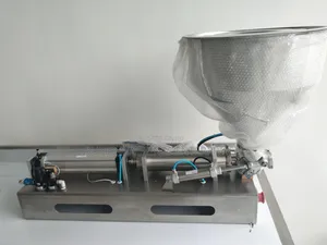 Table Top Paste Liquid Lotion Filling Machine