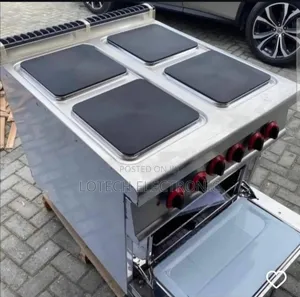 Industrial Electric Cooker With Oven – Heavy-Duty Stainless Steel