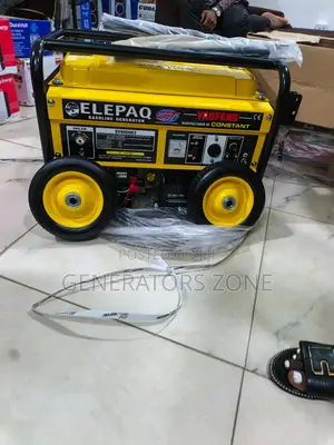 Elepaq 4.5kva Automatic Generator Model Sv6800e2 – 100% Copper Key Sta
