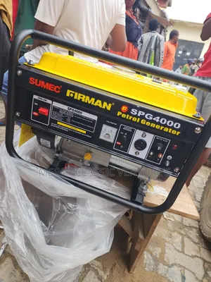 Firman Spg4000 3.3kva Petrol Generator 100% Copper Coil Fuel Efficient