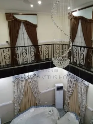 Premium Brown Turkish Curtain With Board Design