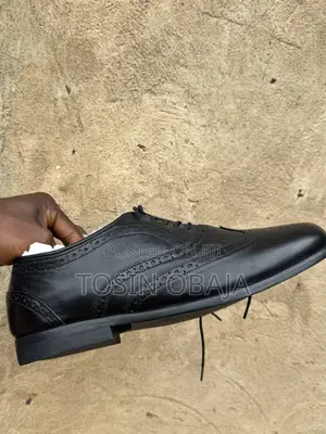 Black Handmade Brogues