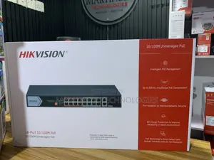 Hikvision 16 Port Poe Unmanaged Switch