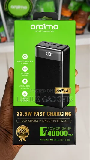Oraimo Powerbank 40000mah Powerbus