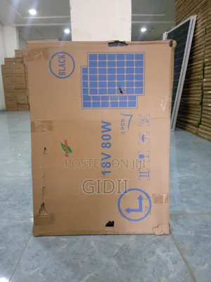 Hz Solar 80w Monocrystalline(Black Frame)
