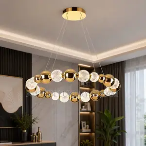 Nordic Round Led Ceiling Light – Modern Minimalist Design