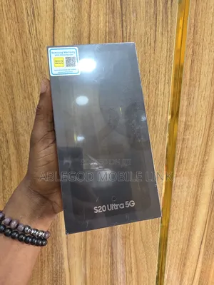 New Samsung Galaxy S20 Ultra 5G 128 GB Black